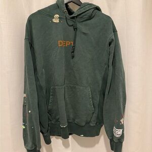 Gallery Dept Green Hoodie L